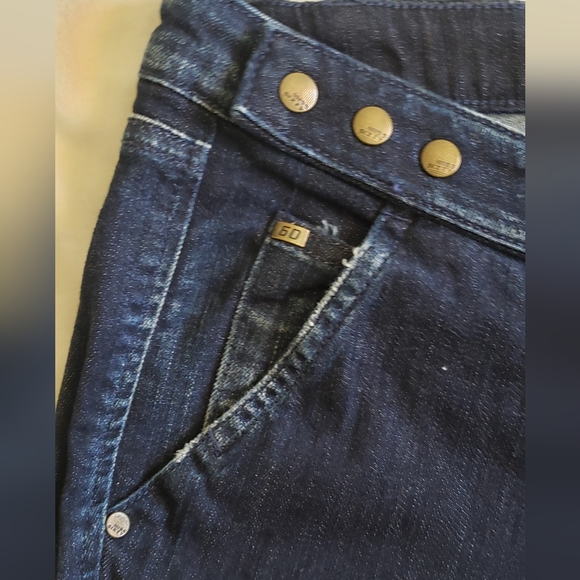 Vintage Miss Sixty Collection from Y2K era dark denim skinny jeans Size 28 US - Picture 7 of 8